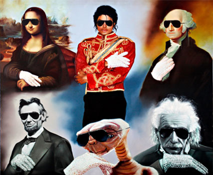 Michael Jackson, Friends Painting Michael Jackson, Friends Painting